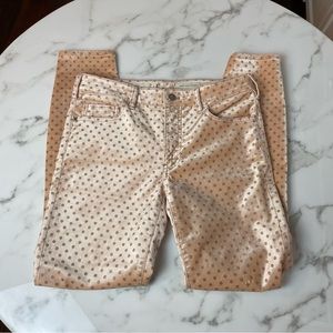 Pilcro and the Letterpress velvet jeans